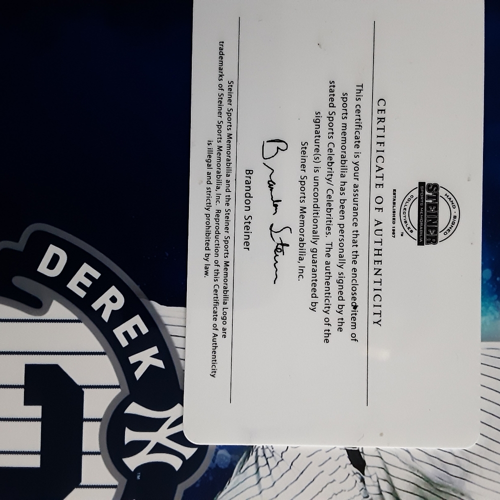 Derek Jeter Plaque - image 6